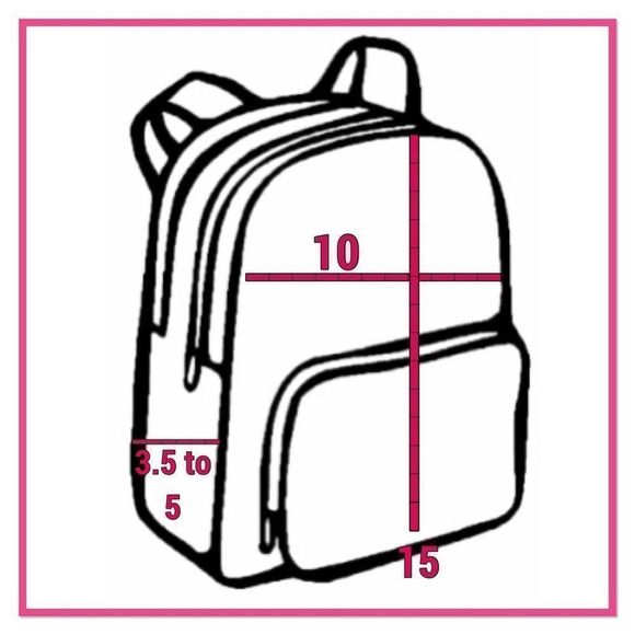 No Boundaries Multi Colored Backpack - Picture 7 of 14